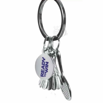 small-Victor-Sleutelhanger-Racket-en-Shuttle-Silver-2651-1