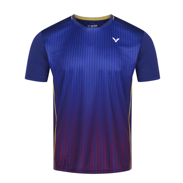 Victor-T-shirt-T-13101-Blue/Red-1 Victor-T-shirt-T-13101-Blue/Red-1