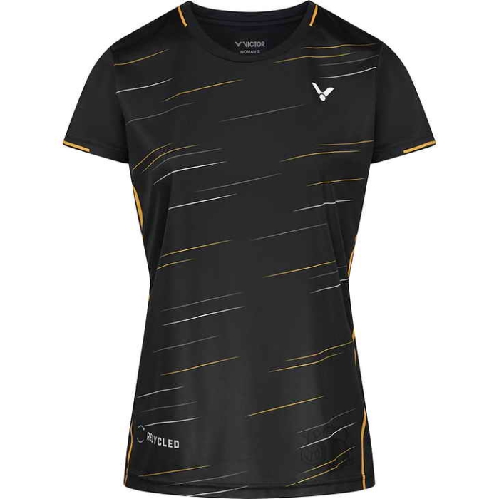 Victor-T-shirt-T-24100-Black-Lady-1 Victor-T-shirt-T-24100-Black-Lady-1