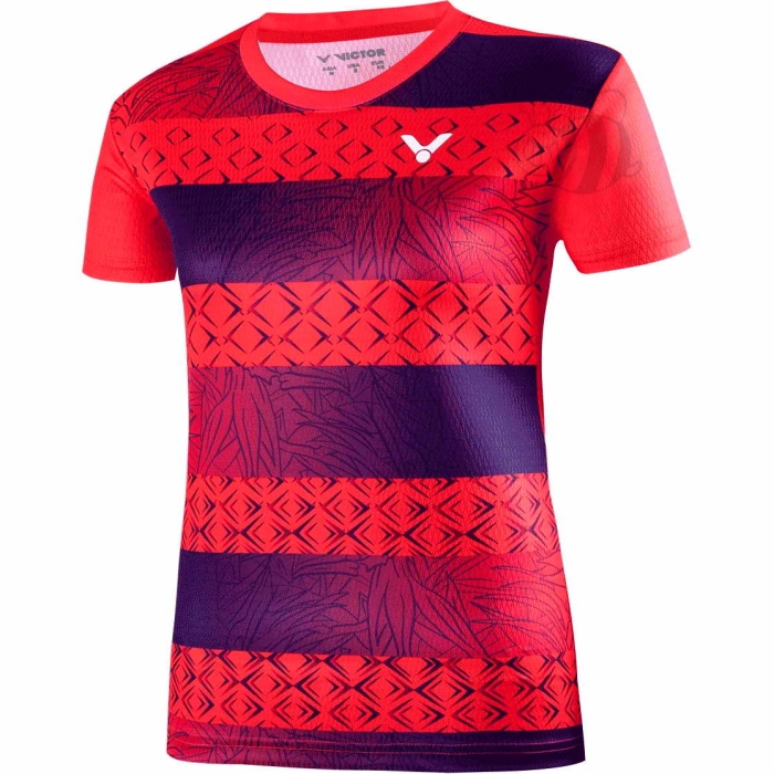 Victor-T-shirt-T-31006TD-D-Red-Lady-1 Victor-T-shirt-T-31006TD-D-Red-Lady-1