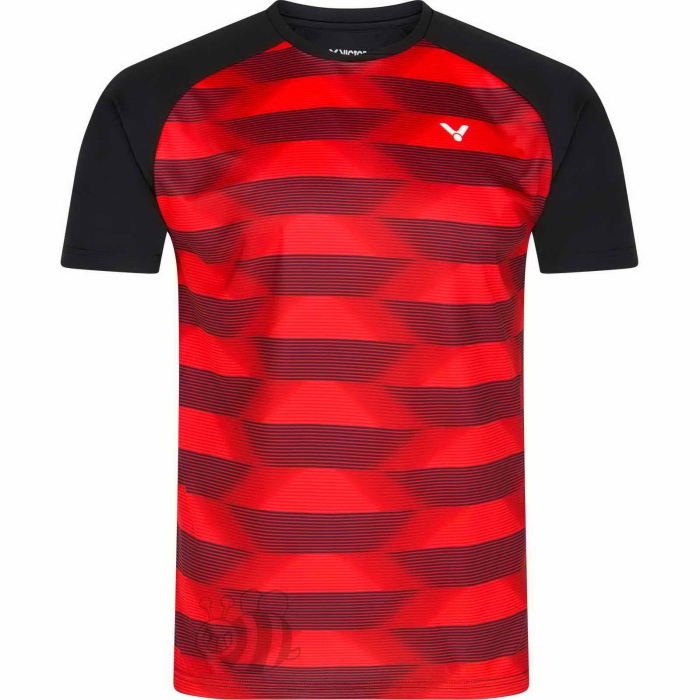 Victor-T-shirt-T-33102-CD-Black/Red-1 Victor-T-shirt-T-33102-CD-Black/Red-1