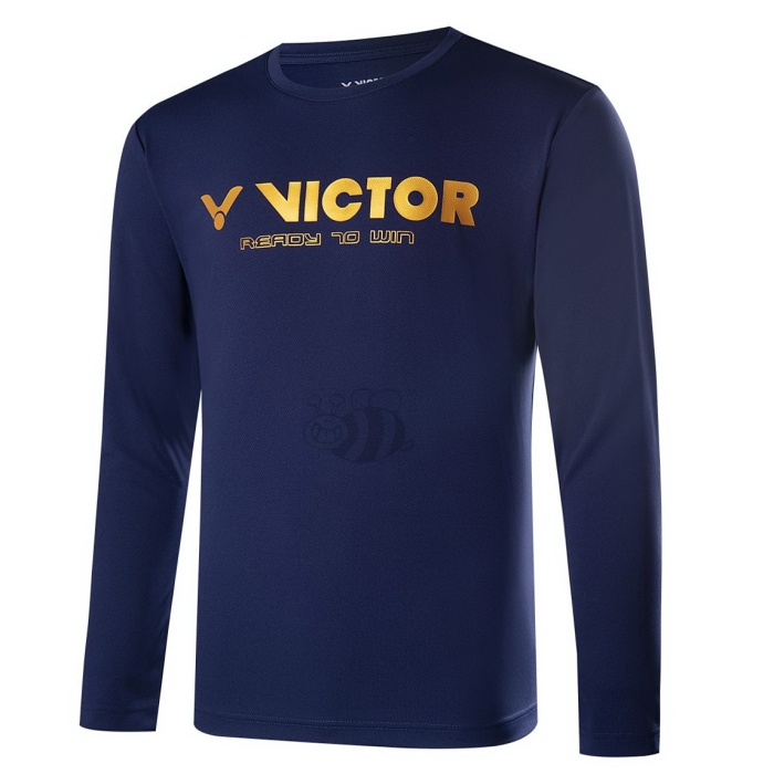 Victor-T-shirt-T-35100-B-Blue-Longsleeve-1 Victor-T-shirt-T-35100-B-Blue-Longsleeve-1