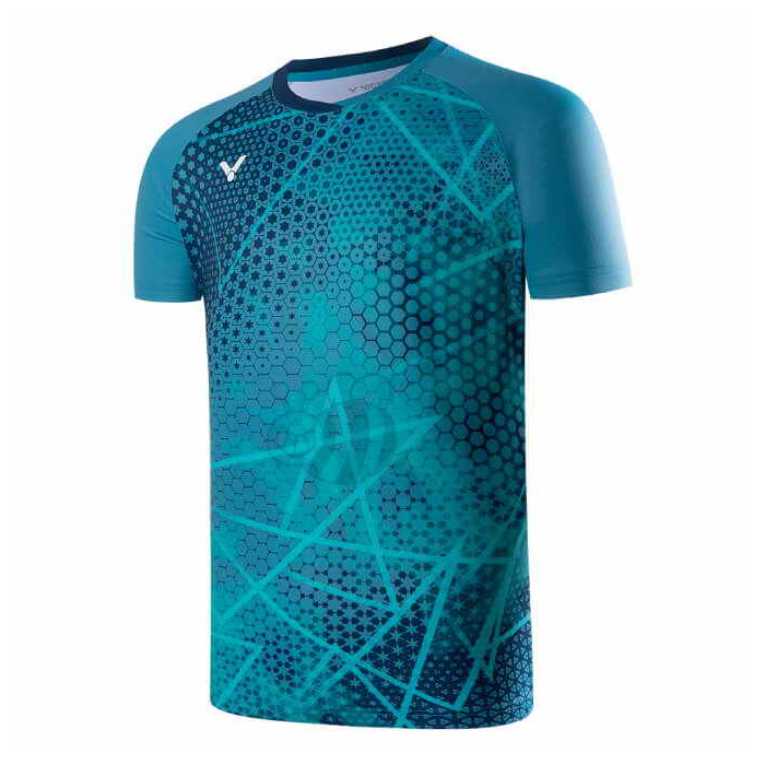 Victor-T-shirt-T-40001TD-Blue-1 Victor-T-shirt-T-40001TD-Blue-1