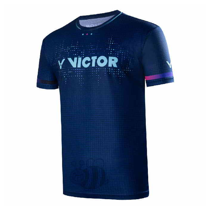 Victor-T-shirt-T-40037-B-Blue-1 Victor-T-shirt-T-40037-B-Blue-1