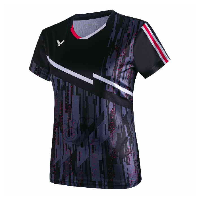 Victor-T-shirt-T-41010-C-Black-Lady-1 Victor-T-shirt-T-41010-C-Black-Lady-1