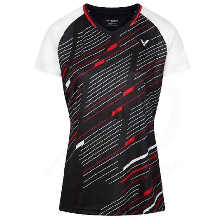 Victor-T-shirt-T-44101-C-Black-Lady-1 Victor-T-shirt-T-44101-C-Black-Lady-1