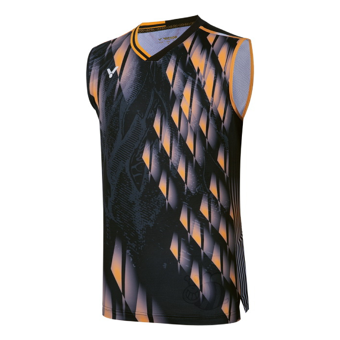 Victor-T-shirt-T-45001-C-Black-Sleeveless-1