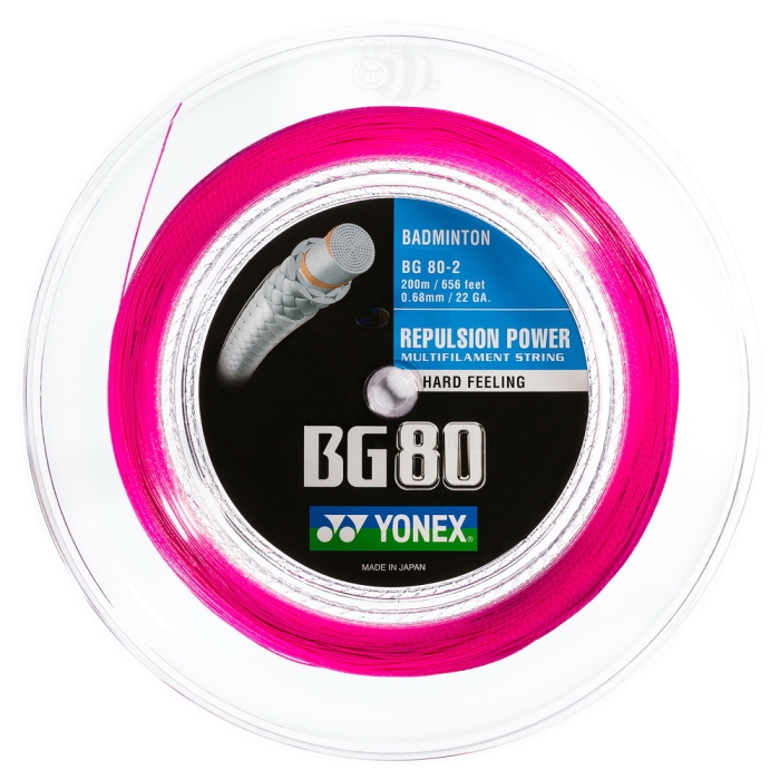 Yonex-Rol-BG-80-Neo-Pink-9152-1 Yonex-Rol-BG-80-Neo-Pink-9152-1