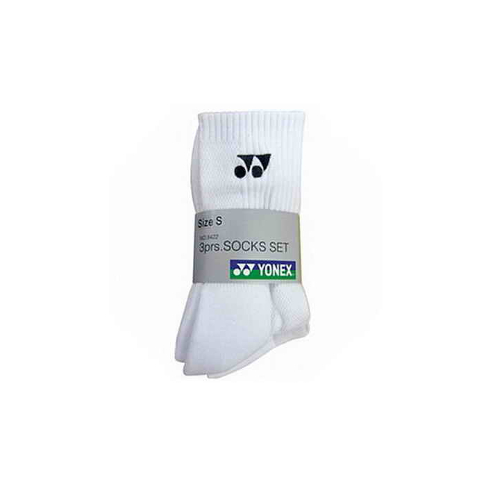 Yonex-Sok-8422-3-pack-White-1