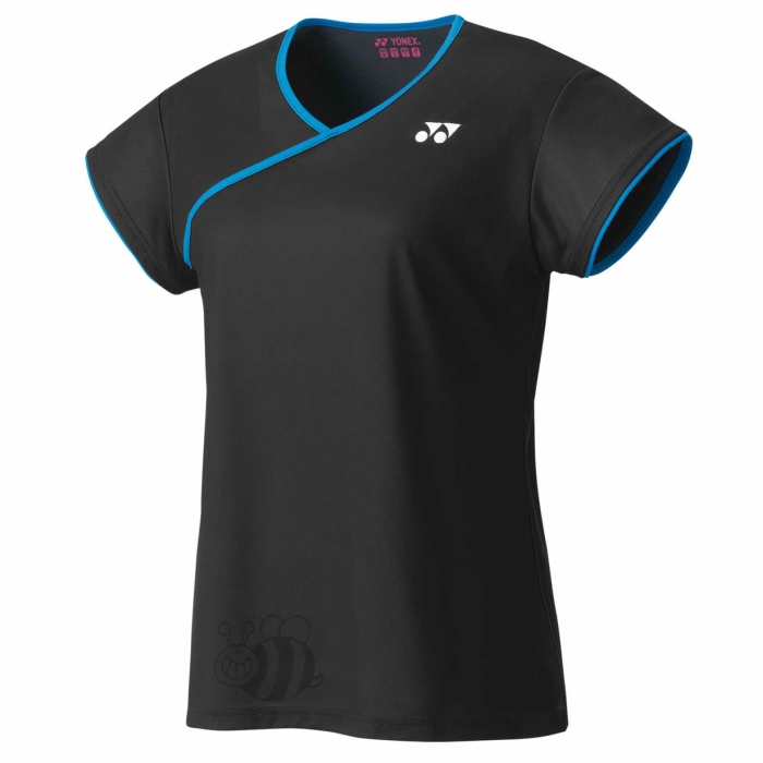 Yonex-T-shirt-16444-Black-Lady-1 Yonex-T-shirt-16444-Black-Lady-1