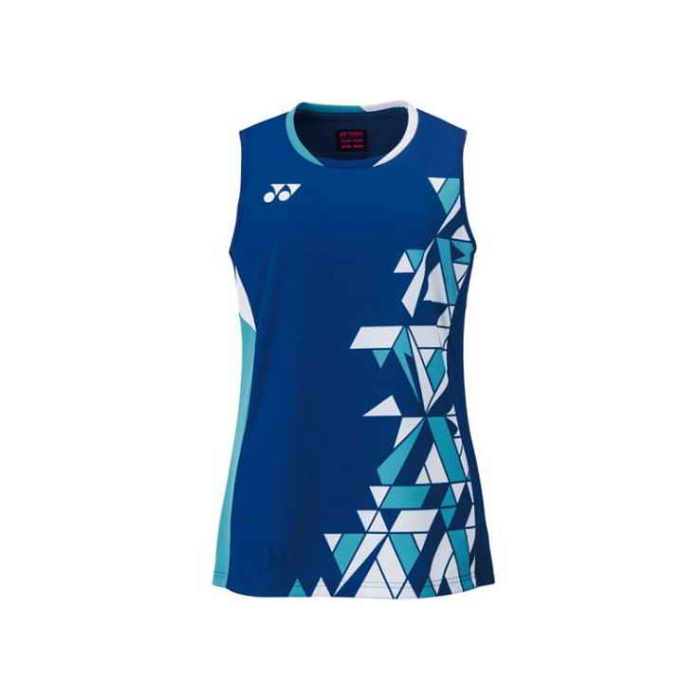 Yonex-T-shirt-16571-Blue-Sleeveless-Lady-1 Yonex-T-shirt-16571-Blue-Sleeveless-Lady-1