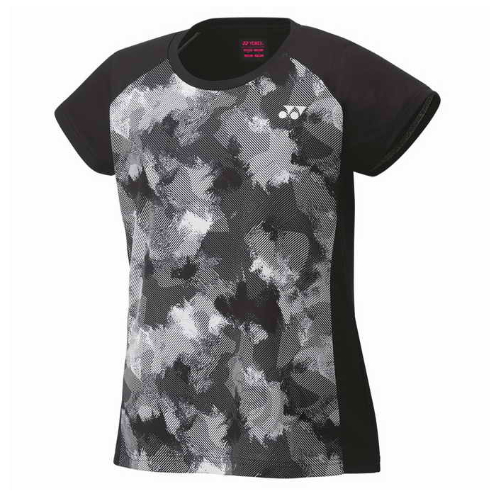 Yonex-T-shirt-16699-Black-Lady-1 Yonex-T-shirt-16699-Black-Lady-1