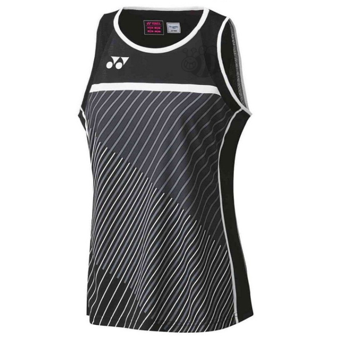 Yonex-T-shirt-20603-Black-Sleeveless-Lady-1 Yonex-T-shirt-20603-Black-Sleeveless-Lady-1