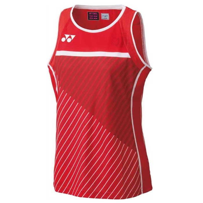 Yonex-T-shirt-20603-Red-Sleeveless-Lady-1 Yonex-T-shirt-20603-Red-Sleeveless-Lady-1