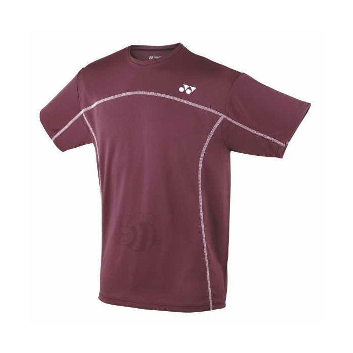 Yonex-T-shirt-YTM1-Wine-Red-1 Yonex-T-shirt-YTM1-Wine-Red-1