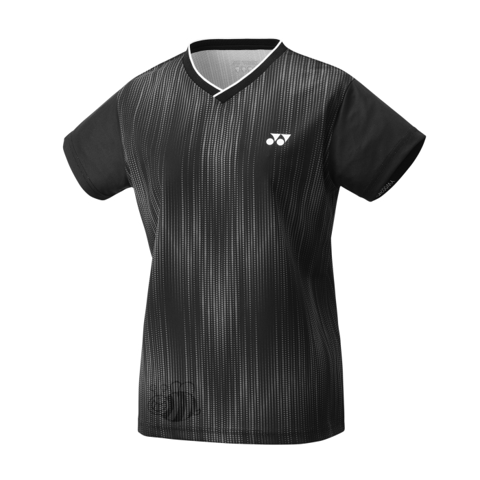 Yonex-T-shirt-YW0026-Black-Lady-1 Yonex-T-shirt-YW0026-Black-Lady-1